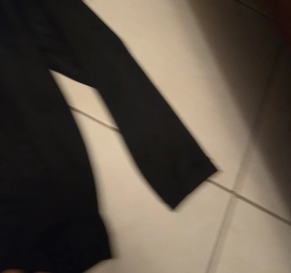 Nike Black Hoodie with White Swoosh